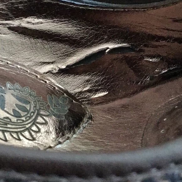 SOFFT brown herringbone kitten heels sz 6 - Picture 9 of 10